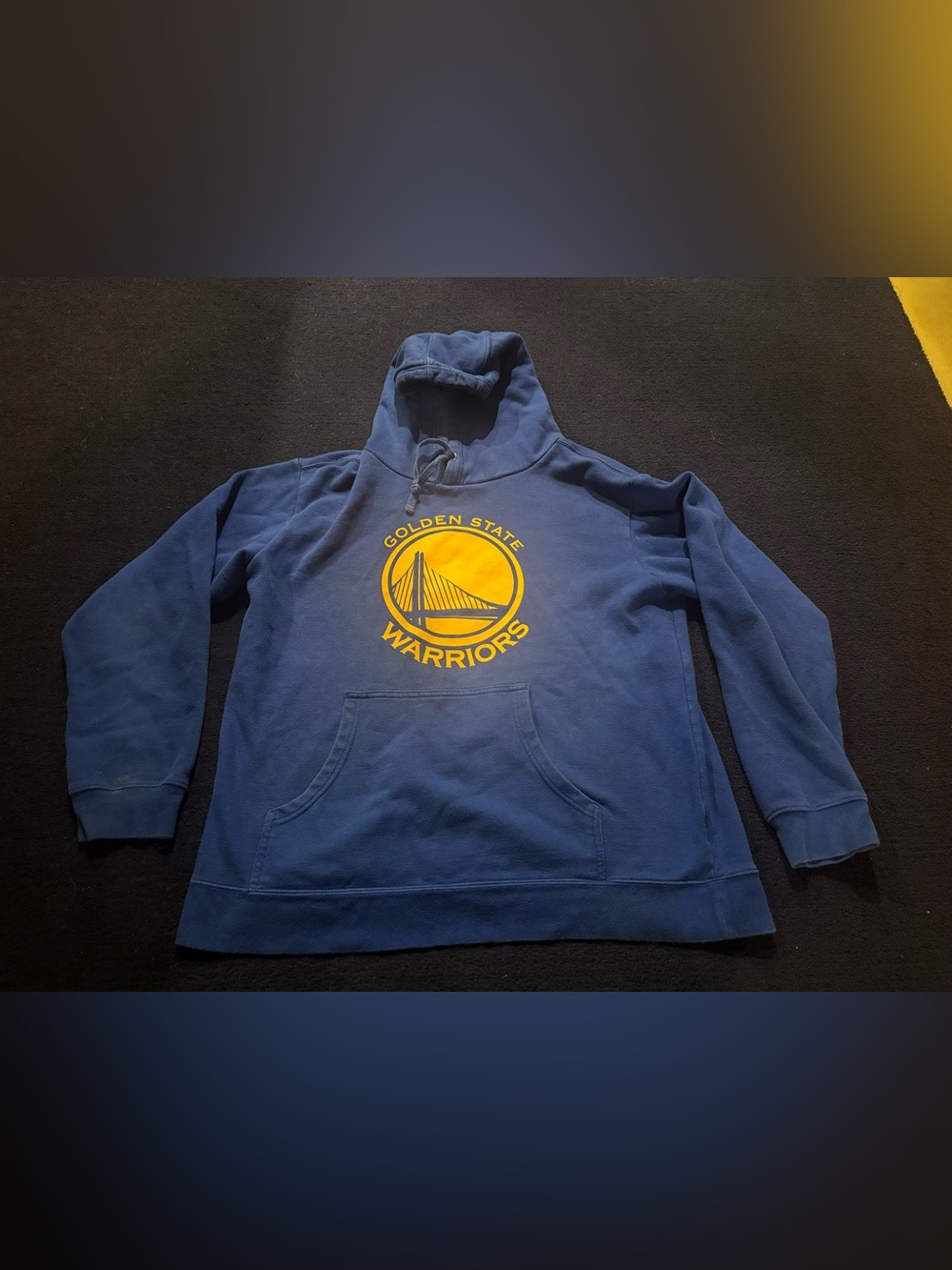Men’s XL Golden State Warriors Pullover Hoodie Hooded Sweatshirt Fanatics